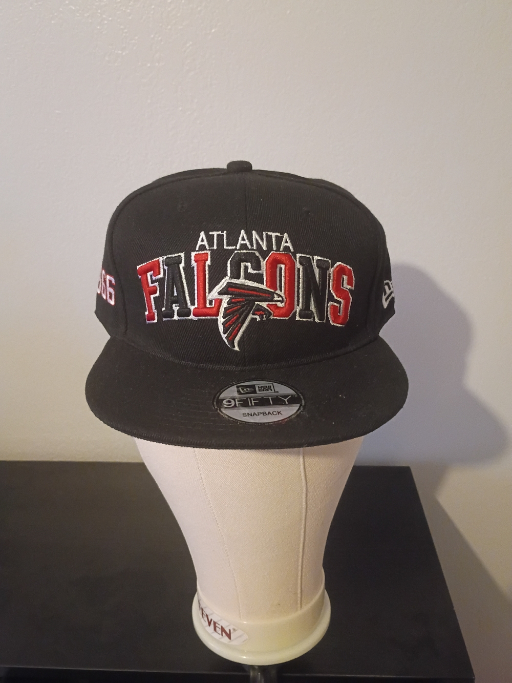 New Era Atlanta Falcons Black Snapback Hat
